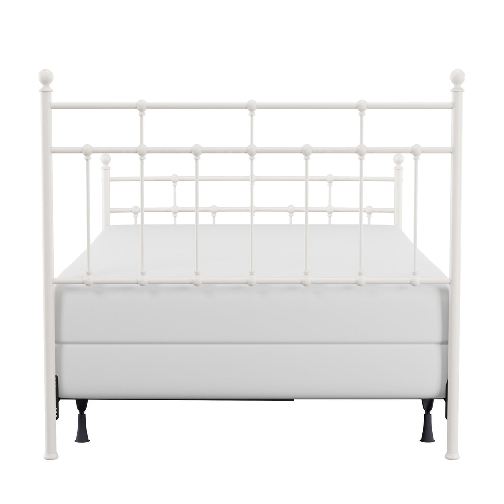 Hillsdale Furniture Providence Metal Full Bed with Spindle and Casting Design, Antique Bronze