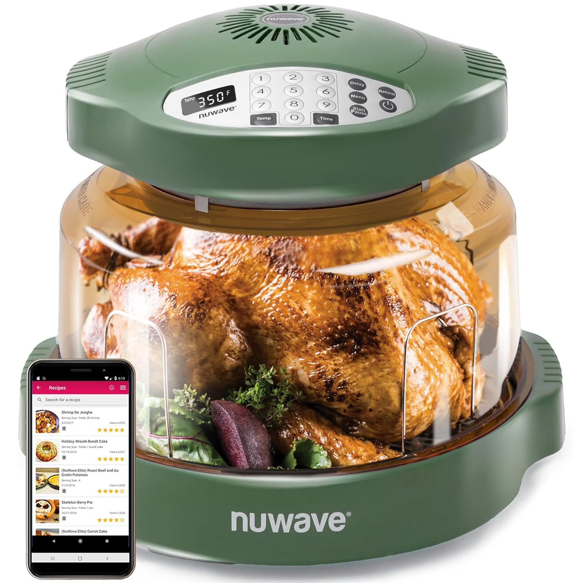NuWave Pro Plus 2 Air Fryer, Black
