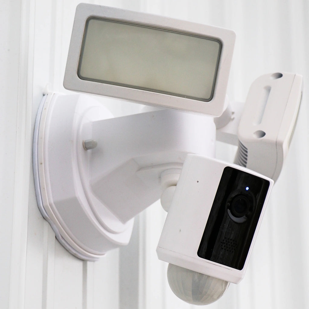 Feit Electric 270 Degree LED 39W Smart Motion Security Light with Camera, Daylight, 10" Adjustable Dual Heads, Dimmable