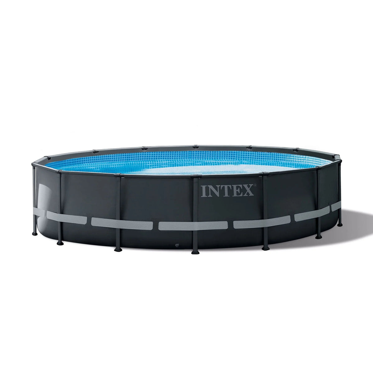 Intex Ultra XTR Frame 14'x42" Round Above Ground Outdoor Swimming Pool Set