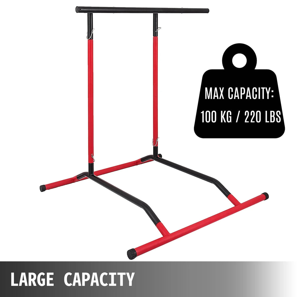 BENTISM Portable Pull Up Dip Station Power Tower Gym Bar Stretch Workout Multi Function