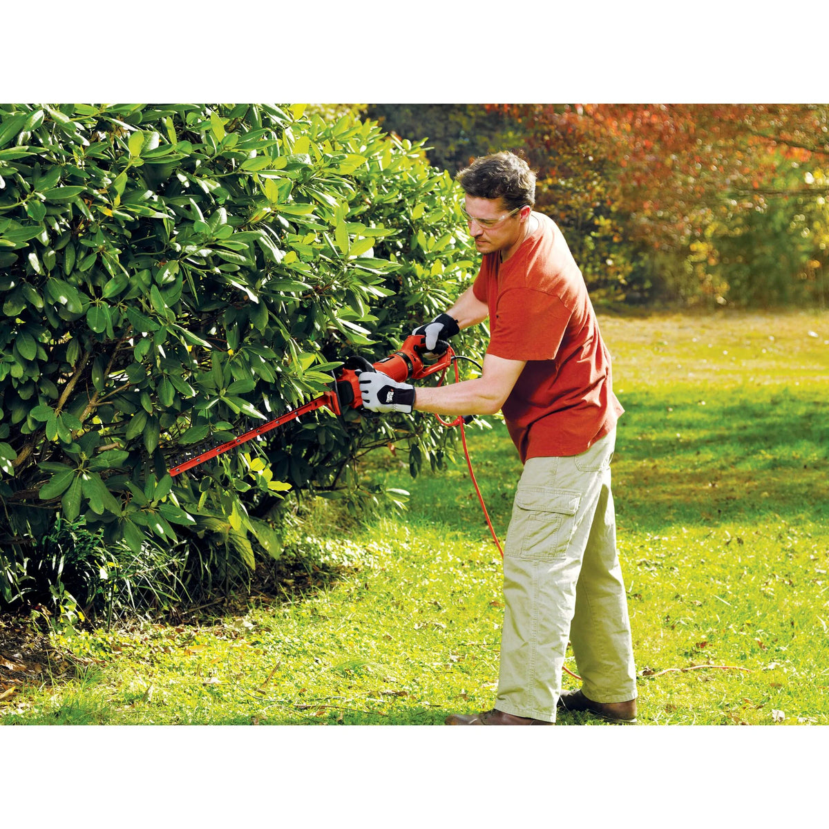 BLACK+DECKER HH2455 3.3 Amp HedgeHog 24" Hedge Trimmer with Rotating Handle