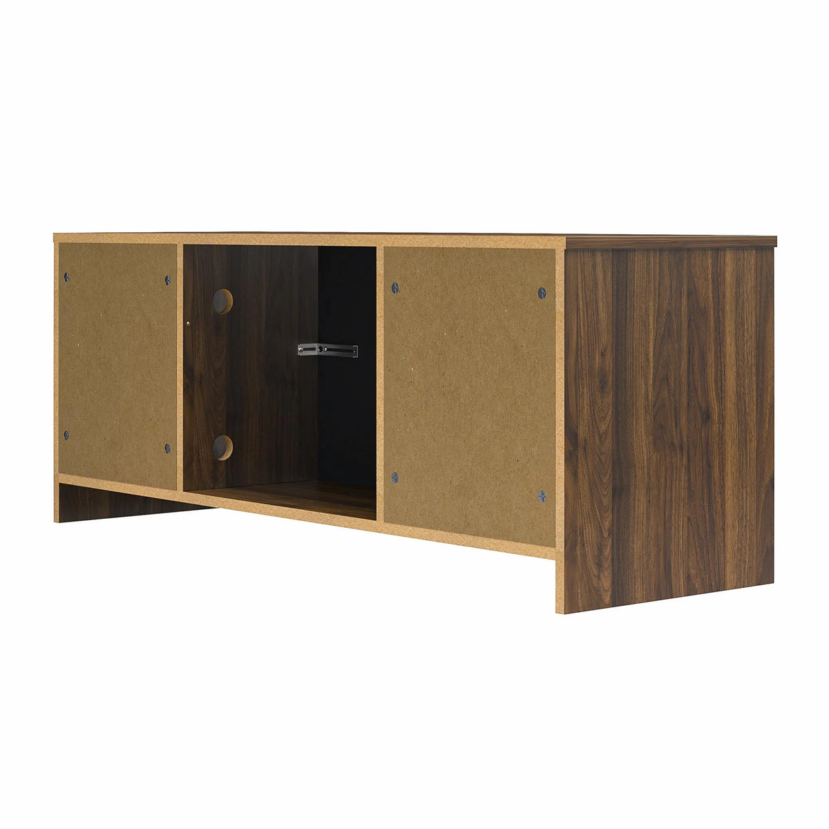 Mainstays Fireplace TV Stand, for TVs up to 55", Black Oak