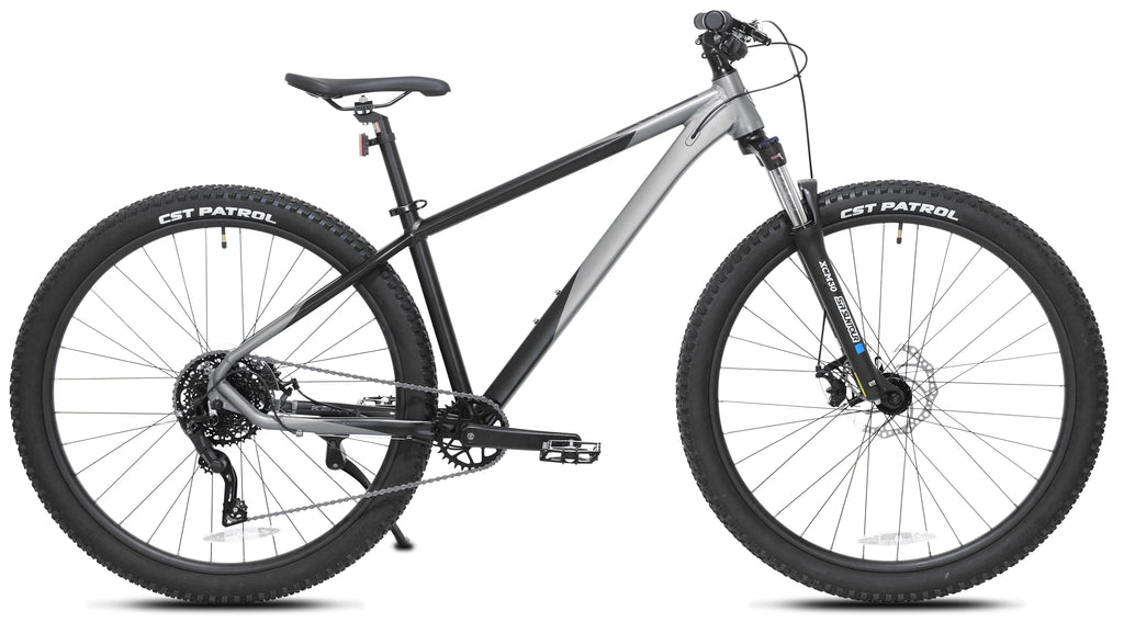 Kent Bicycles 29" Men's Trouvaille Mountain Bike Medium, Black and Taupe