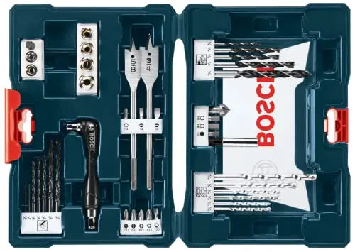 BOSCH CLPK22-120 12V Max Cordless 2-Tool 3/8 in. Drill/Driver and 1/4 in. Impact Driver Combo Kit with 2 Batteries, Charger and Case,Blue