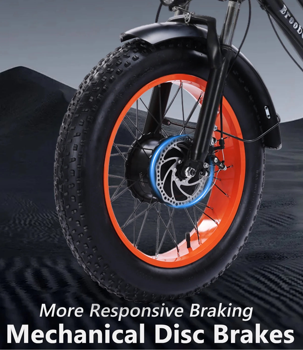 YEBEI Electric Tricycle for Adults Folding E-Trike Motorized Tricycle Electric 3 Wheels Trike Powerful 500W Motor Electric Tricycle 48V15AH Lithium Battery Max 20MPH 20*4.0 Fat Tire Orange