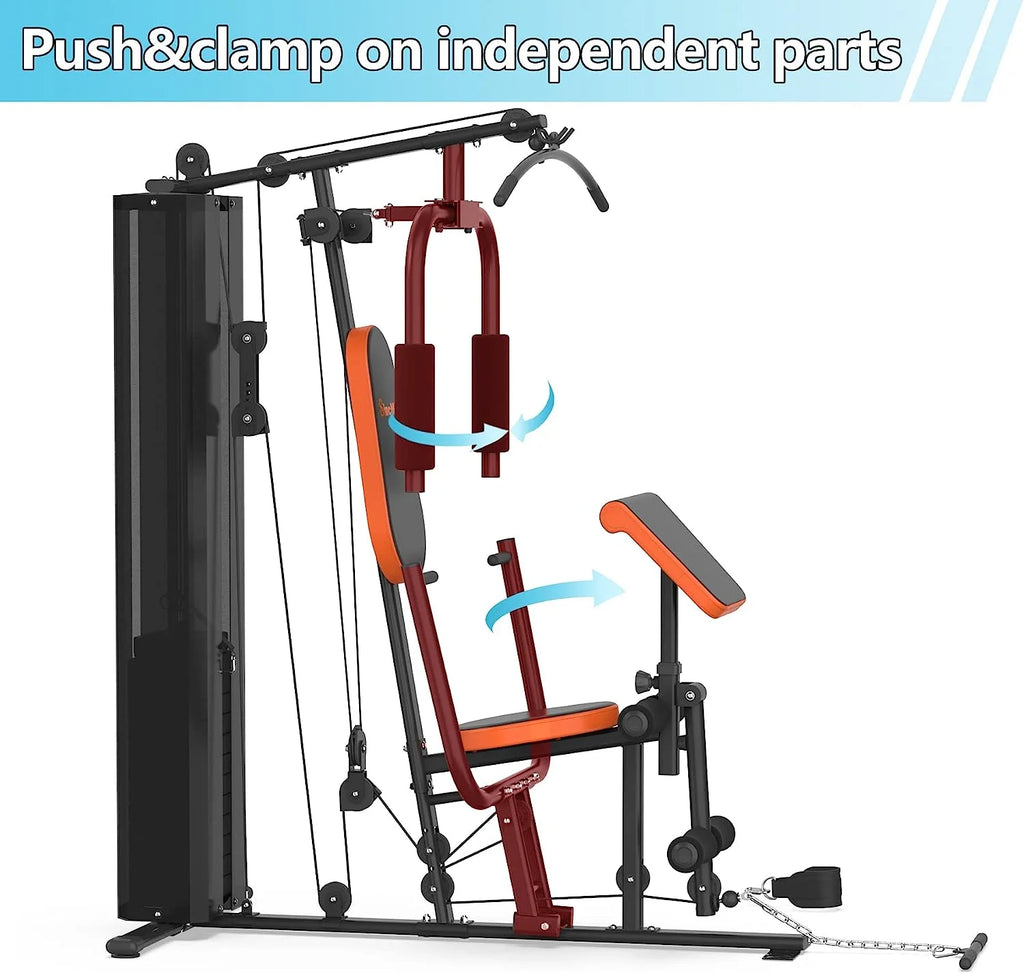 Home Gym Multifunctional Full Body Home Gym Equipment for Home Workout Equipment Exercise Equipment Fitness Equipment