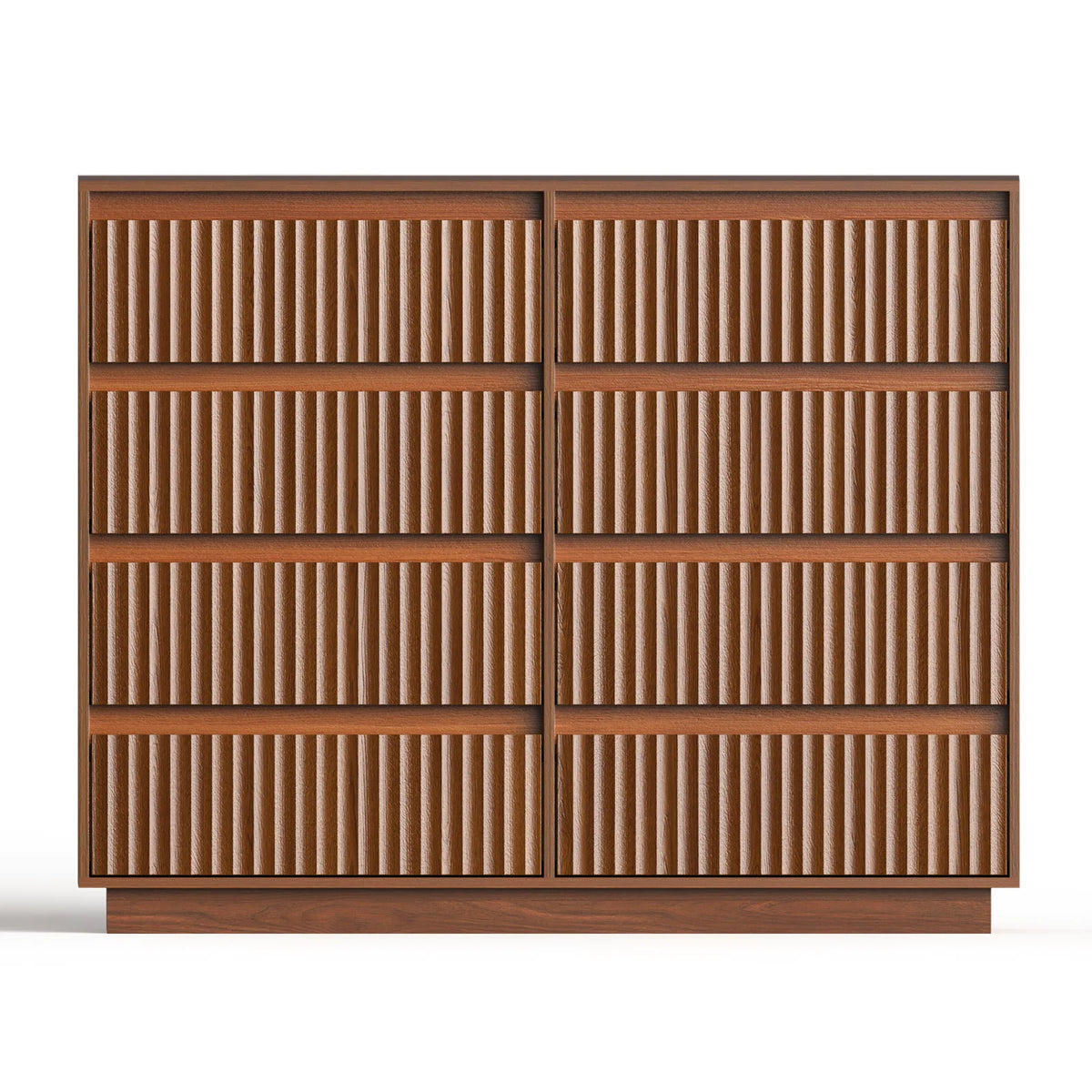 Wood Dresser, 6 Drawer Dresser for Bedroom, Modern Chest of Drawers with Deep Drawers Waterproof Living Room, Hallway, Entryway