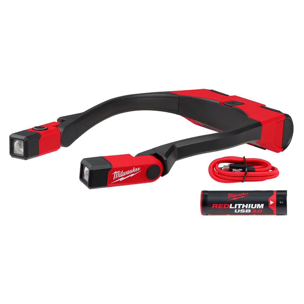 Milwaukee 2117-21 REDLITHIUM USB 400L Neck Light with High-Definition Output