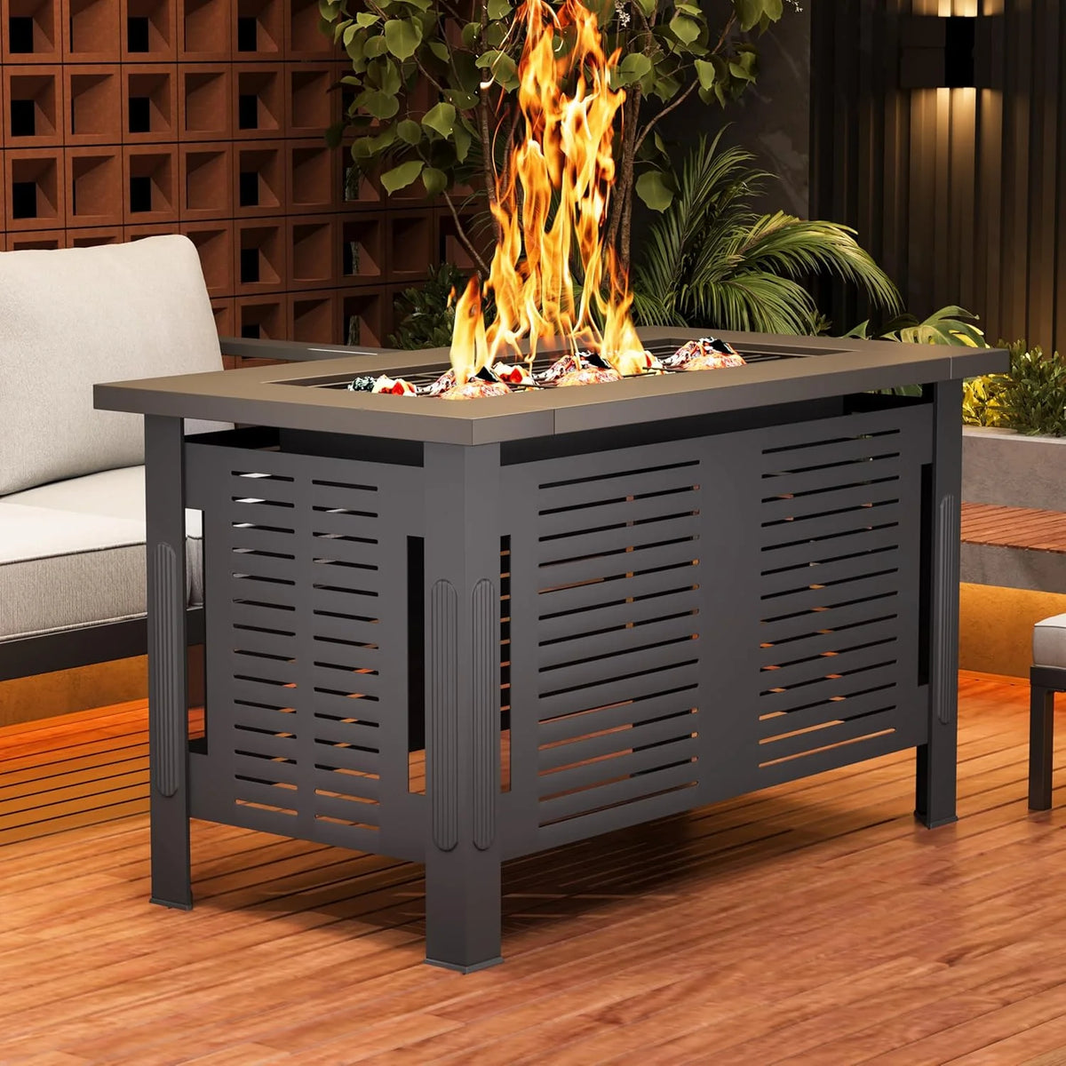 AECOJOY Aluminum Outdoor Furniture Set, 7 Pieces Metal Patio Furniture on sale Outdoor Couch Patio Conversation Set - Light Grey