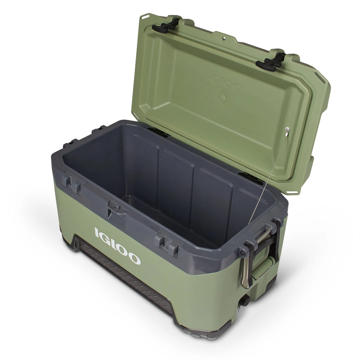Igloo 72 QT BMX Ice Chest Cooler with Cool Riser Technology, Oil Green