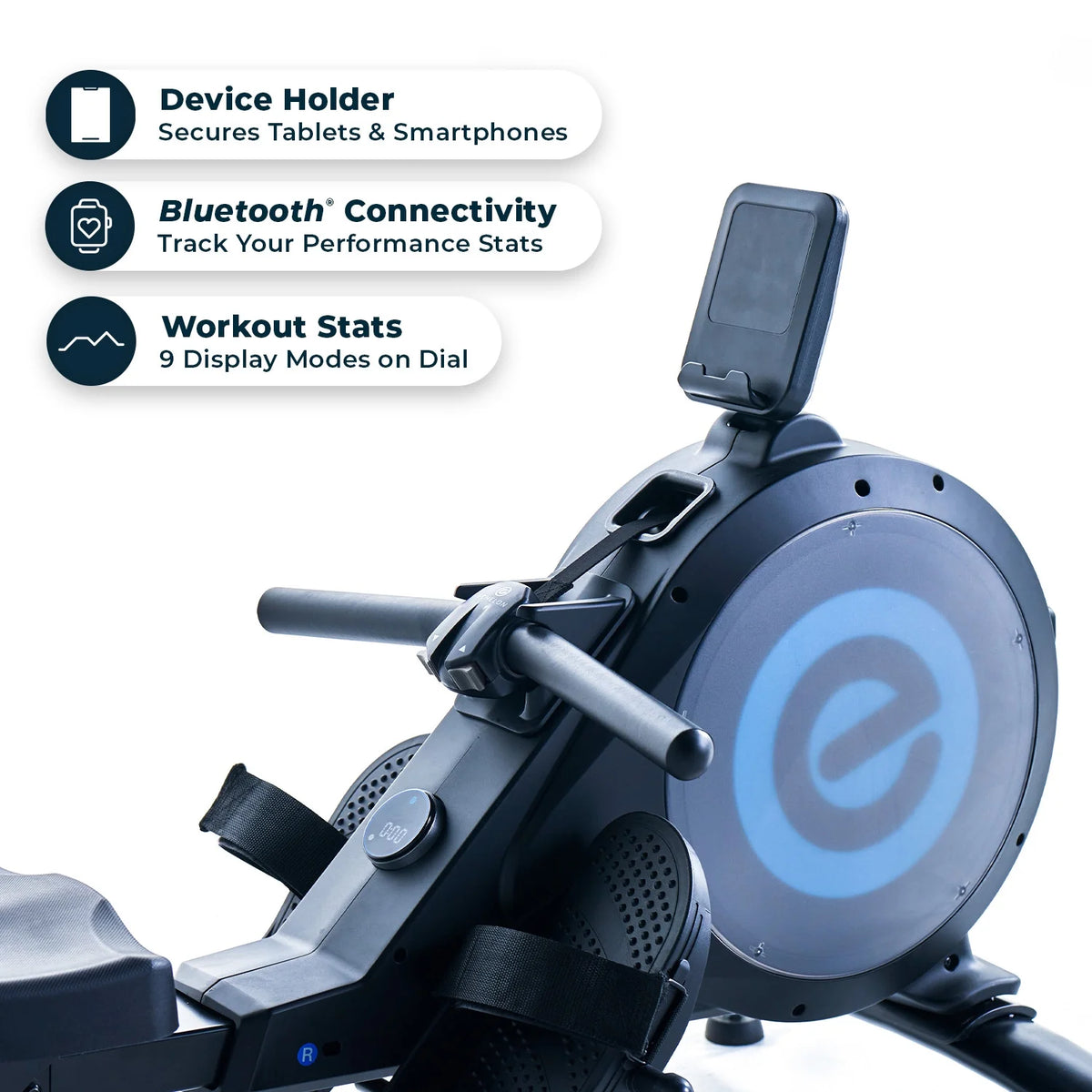 Echelon Row Sport 2 Foldable Rowing Machine with Magnetic Resistance & Bluetooth