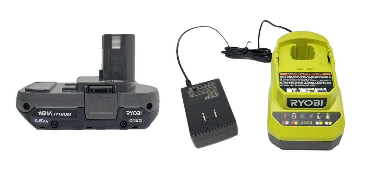 RYOBI ONE+ 18V P4510 Cordless Power Scrubber Kit with Battery and Charger