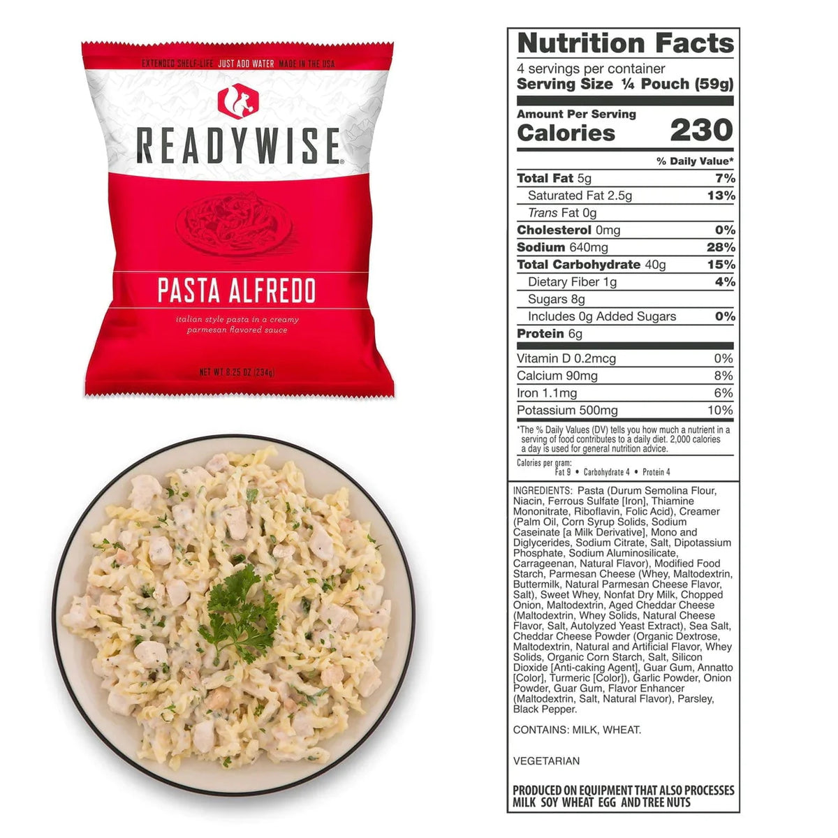 ReadyWise 100 Serving Emergency Food Supply
