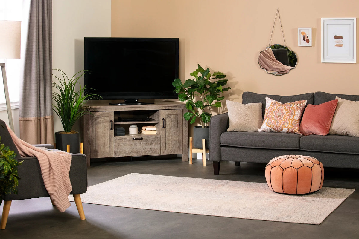 South Shore Lionel Corner TV Stand, Multiple Finishes