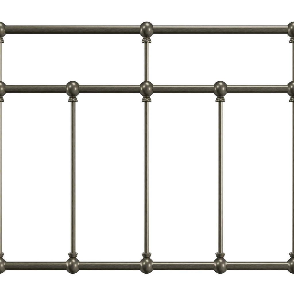 Hillsdale Furniture Providence Metal Full Bed with Spindle and Casting Design, Antique Bronze
