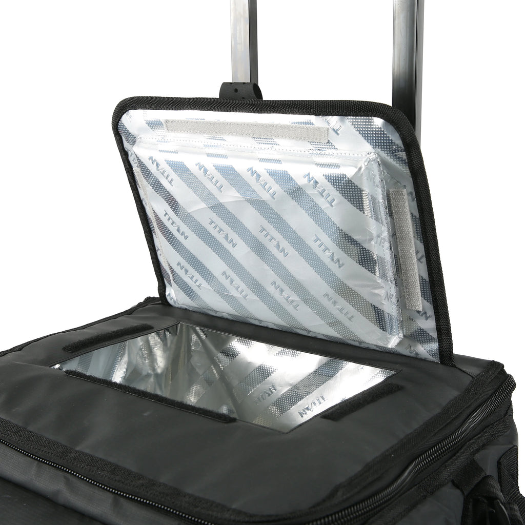 Titan by Arctic Zone 60 Can, 40 Quart Soft Cooler with Wheels, Basalt Gray