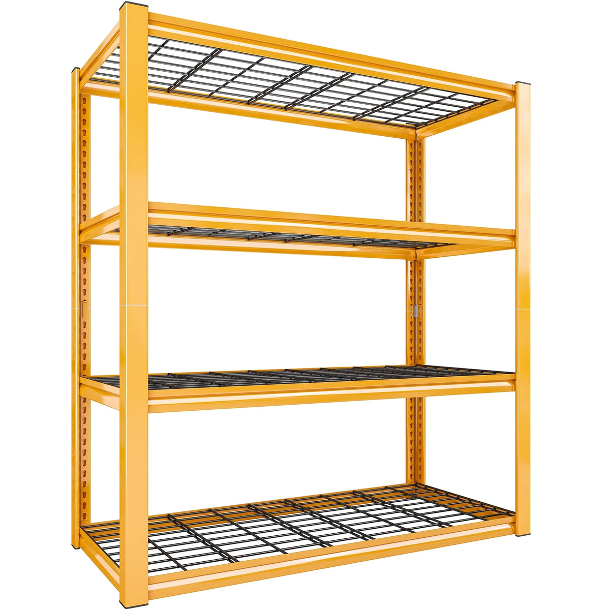 REIBII 2200LBS Garage Shelving Units Heavy Duty  Adjustable Metal Shelving 4 Tier Storage Shelves,39.4" W x 19.7" D x 59.9H