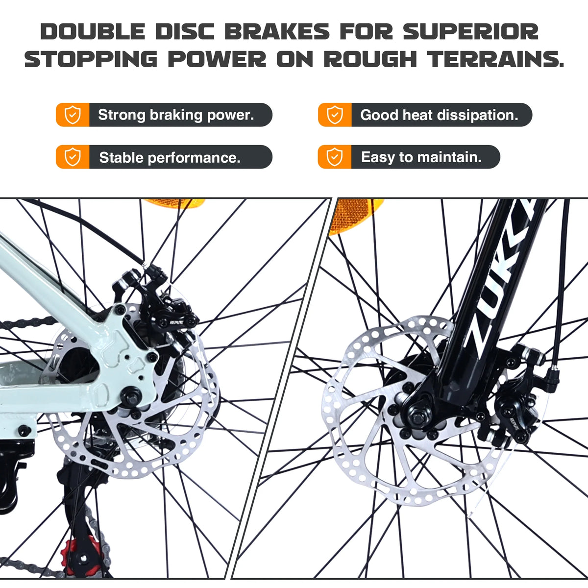 27.5 Inch Mountain Bike, 21 Speed Mountain Bicycle with Front Suspension and Aluminum Alloy Frame for Men Women Boys and Girls, Blue