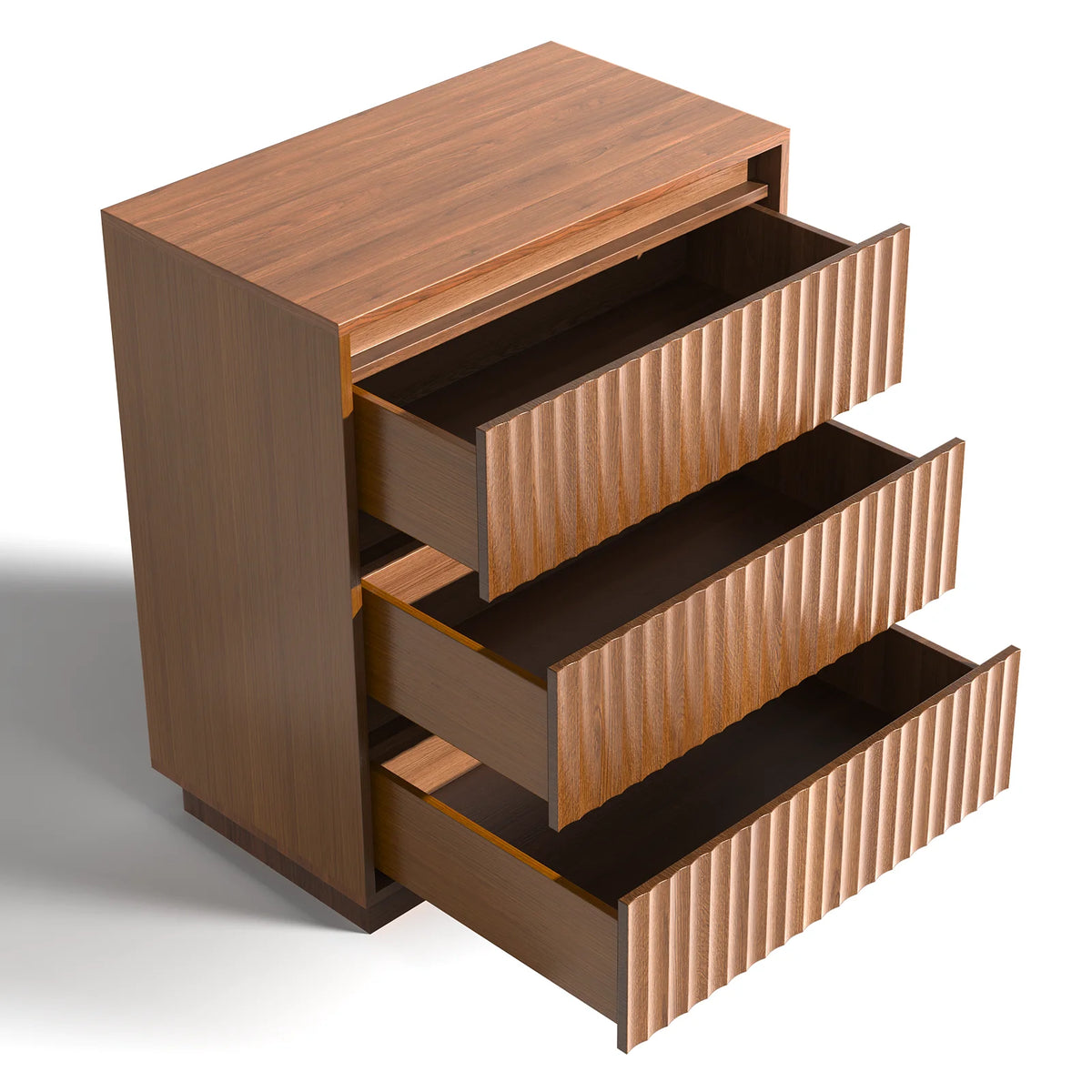 Wood Dresser, 6 Drawer Dresser for Bedroom, Modern Chest of Drawers with Deep Drawers Waterproof Living Room, Hallway, Entryway