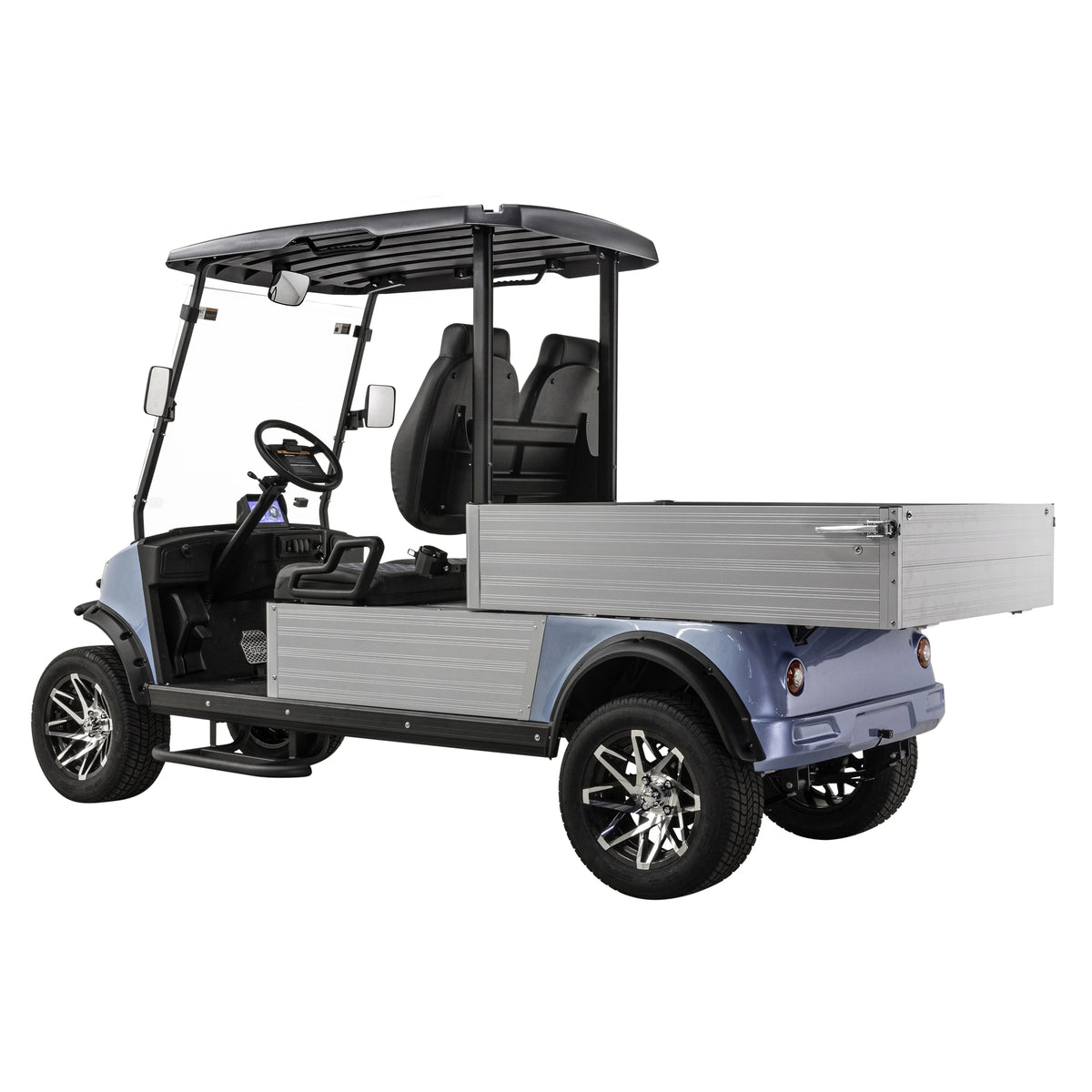 Massimo MVR Cargo Max Electric Utility Golf Cart 48V 5kW Motor - Blue