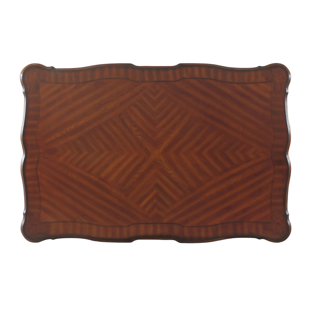 ACME Dresden 2-Drawer Wooden Coffee Table in Cherry Oak