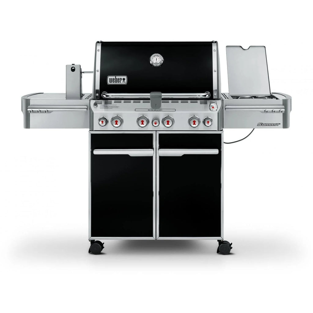 Weber Summit E-470 Propane Gas Grill With Rotisserie, Sear Burner & Side Burner - Black - 7171001