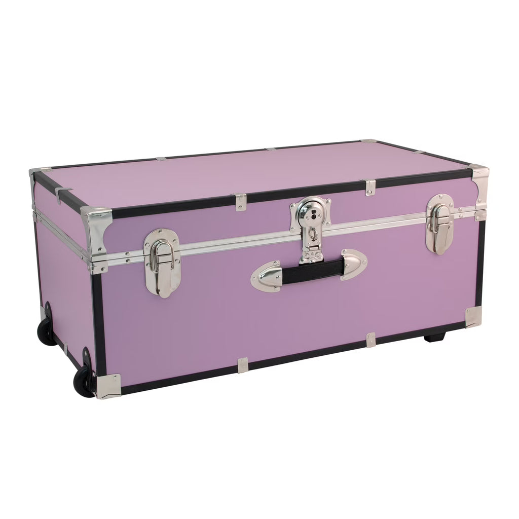 Seward Trunk Rover 30 in. Locking Trunk with Wheels