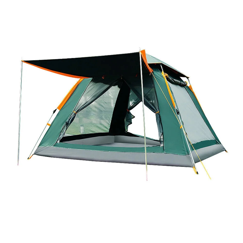 4 Person Family Camping Tent 4 Season Waterproof Anti-UV Windproof Tents Family