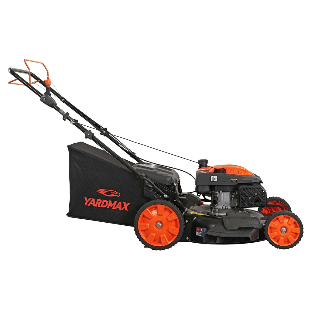 22 in. 201cc SELECT PACE 6 Speed CVT High Wheel RWD 3-in-1 Gas Walk Behind Self Propelled Lawn Mower