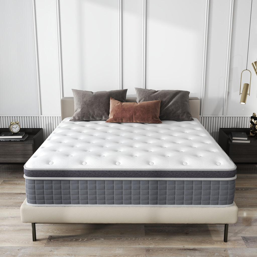 lemontalking 14 inch Hybrid Mattress in a Box Spring Gel Memory Foam,Twin Mattress
