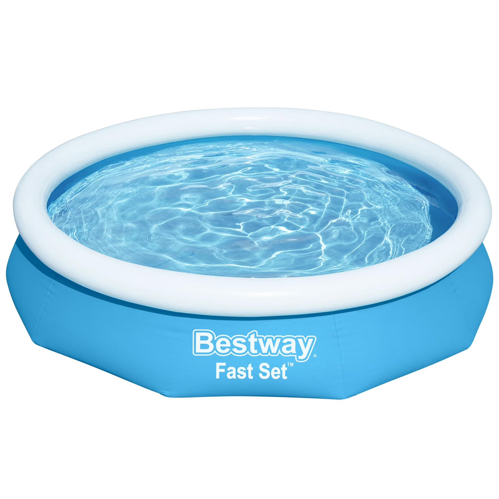 Bestway Fast Set 10 x 26 Round Inflatable Pool Set