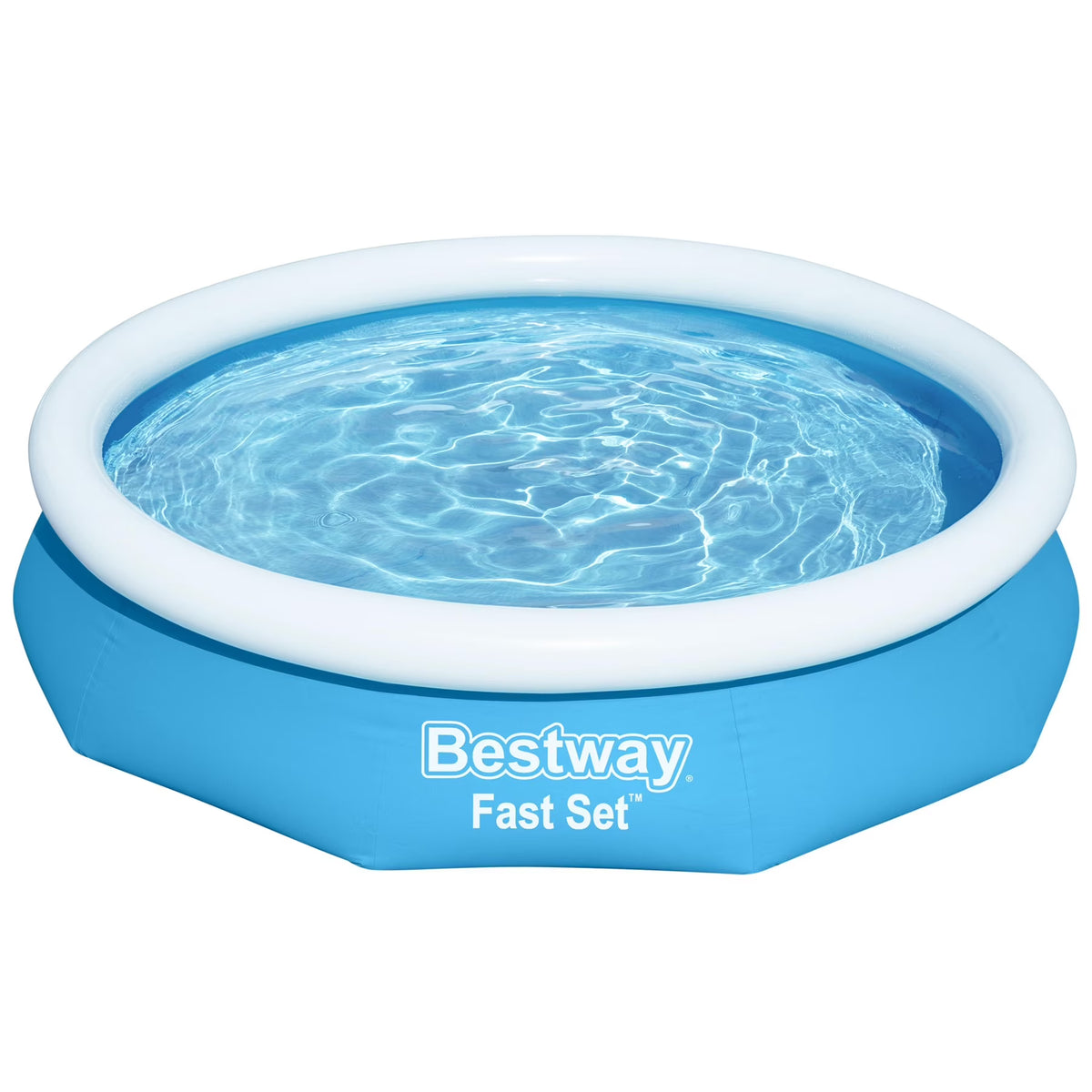 Bestway Fast Set 10 x 26 Round Inflatable Pool Set