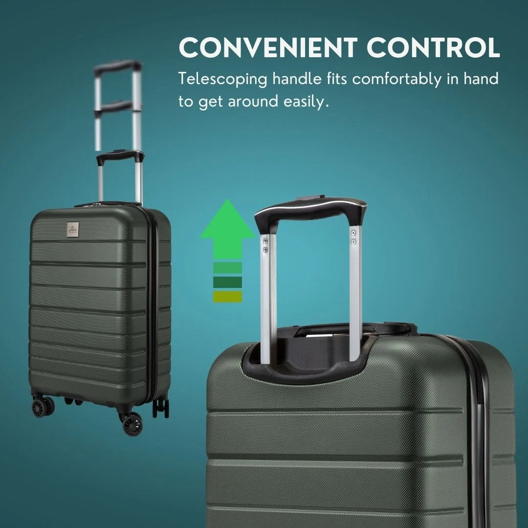 Skyway Luggage Epic 2.0 24" Hardside 8-Wheel Medium Check-In Spinner
