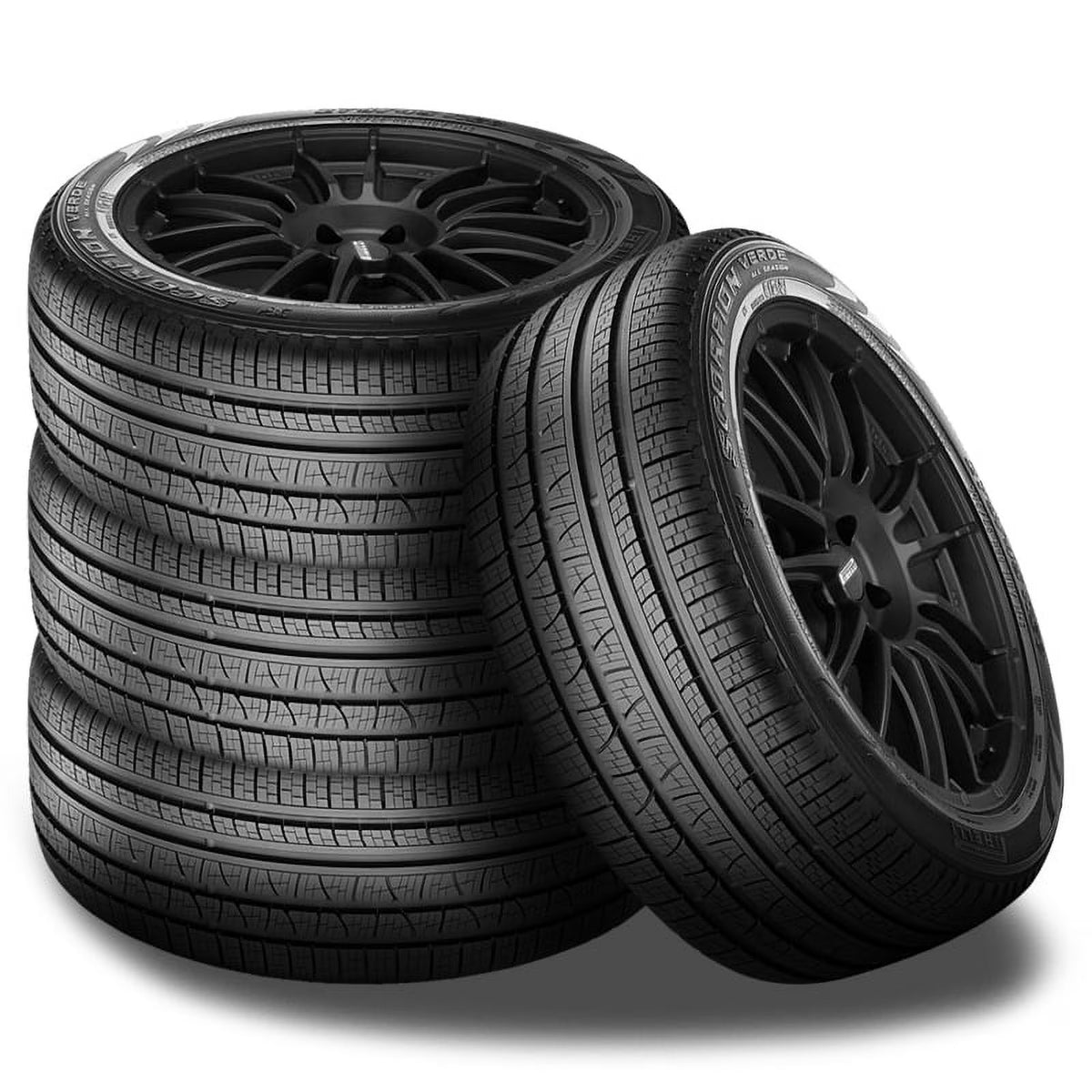 Set of 4 Pirelli Scorpion Verde All Season 235 50R18 97V High Performance SUV CUV Tire P1953400 / 235/50/18 / 2355018 Fits: 2013-19 Ford Escape Titanium, 2013-15 Chevrolet Malibu LTZ