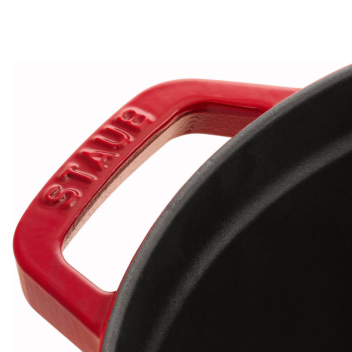 Staub Cast Iron 4-qt Round Cocotte - Matte Black