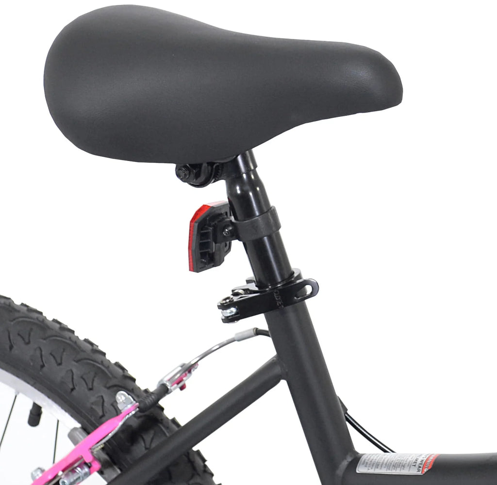 Kent 20-inch Girl's Kobra Mountain Child Bicycle, Black/Pink