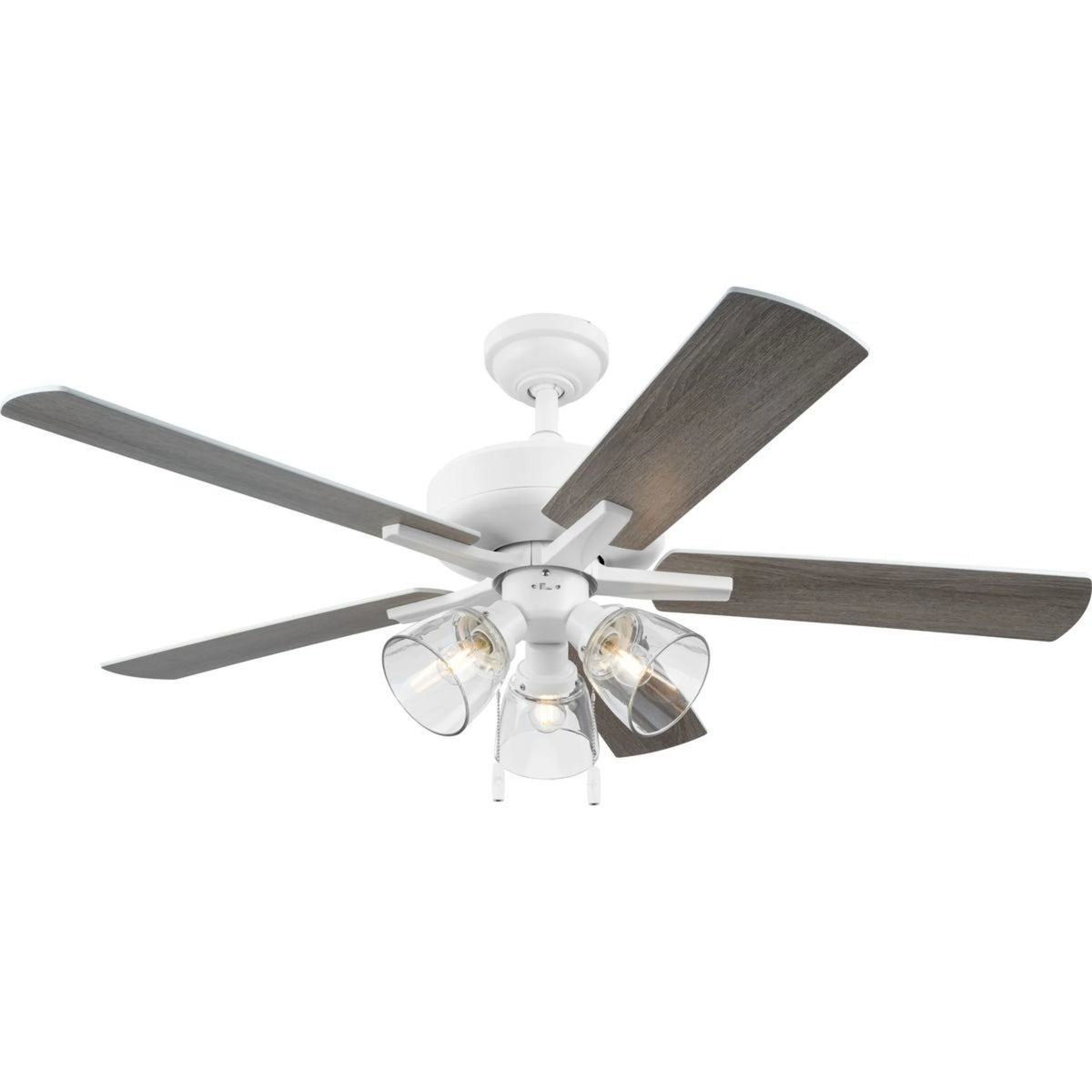 Better Homes & Gardens 52" Bronze Transitional Ceiling Fan, 5 Reversible Blades, 3 LED Bulbs Included