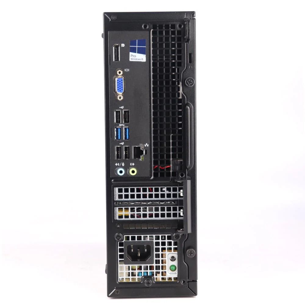 Restored Dell 7020 Desktop Computer Core i3 Processor 8GB Memory 500GB HDD DVD Wi-Fi - Windows 10 PC (Refurbished)