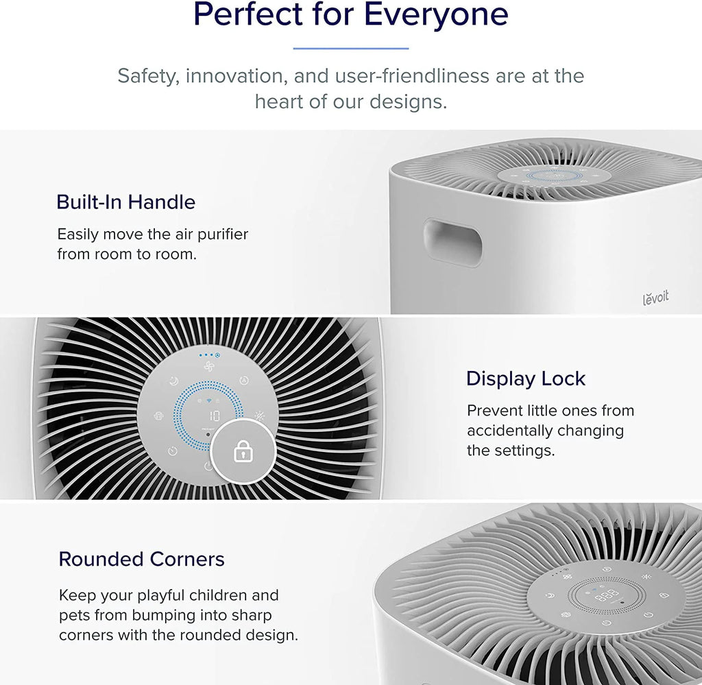 Levoit Air Purifier Plasma Pro 600S for Extra-Large Rooms (1588 sq. ft), Smart with Laser Sensor, Auto Mode, Energy Star