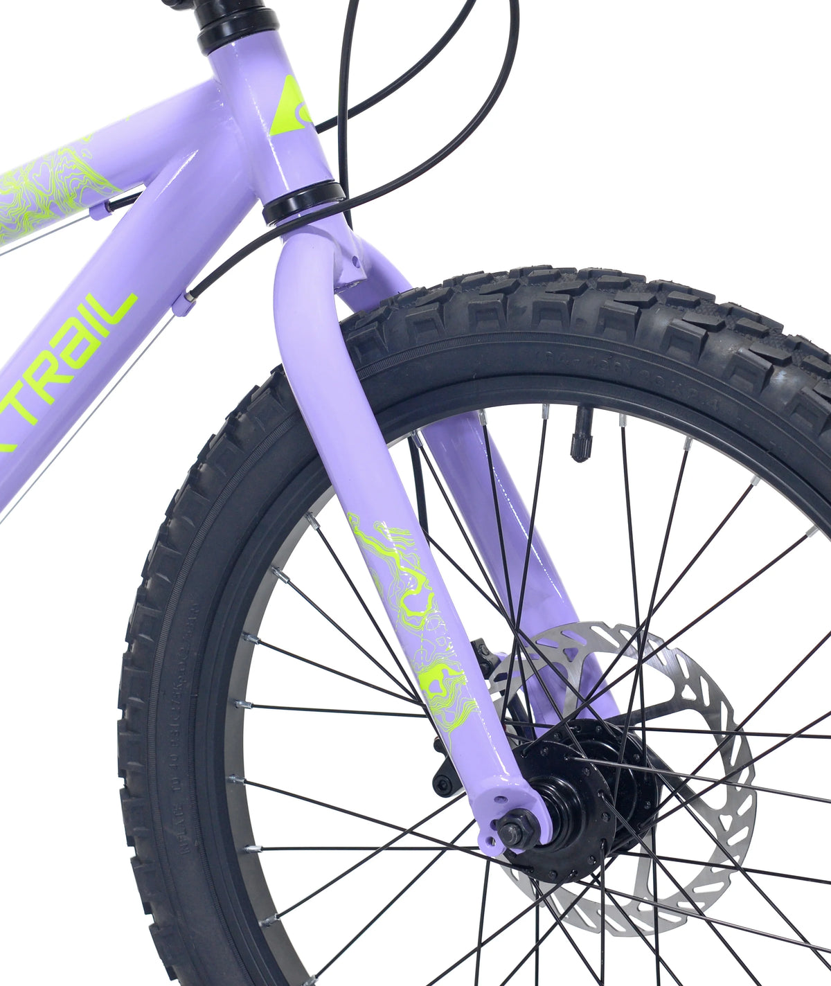 20" Ozark Trail Vibe Mountain Bicycle, 7 Speed, Fits Rider 3'11"-4'4", Purple, Teen, Unisex