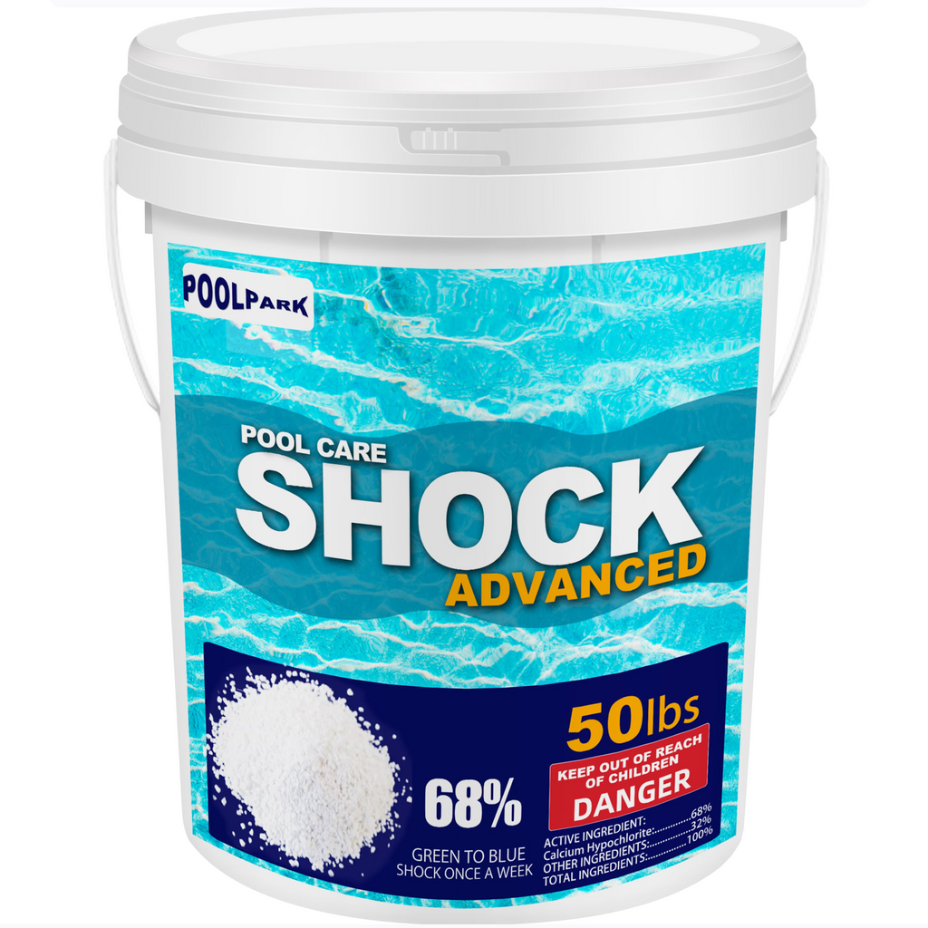 50lbs 68% Calcium Hypochlorite Pool Shock for Swimming Pools - Chlorine Granules Swimming