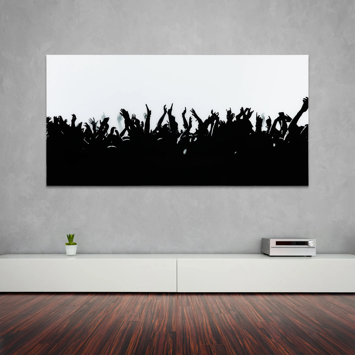 Empire Art Direct Blue Splash Frameless Free Floating Tempered Glass Panel Graphic Wall Art, 72" x 36", Ready to Hang