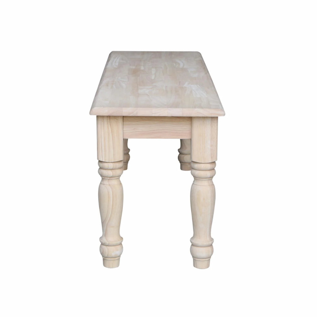 International Concepts Farmhouse Dining Bench