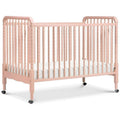 DaVinci Jenny Lind 3-in-1 Convertible Crib in Pink Blush
