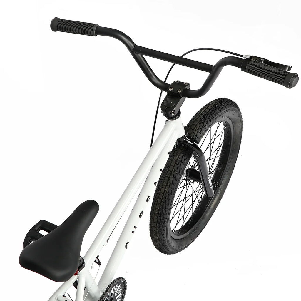 cubsala 20 in Freestyle BMX Kids Bike for Age 6-14 Years Old Boys Girls , Black & Green
