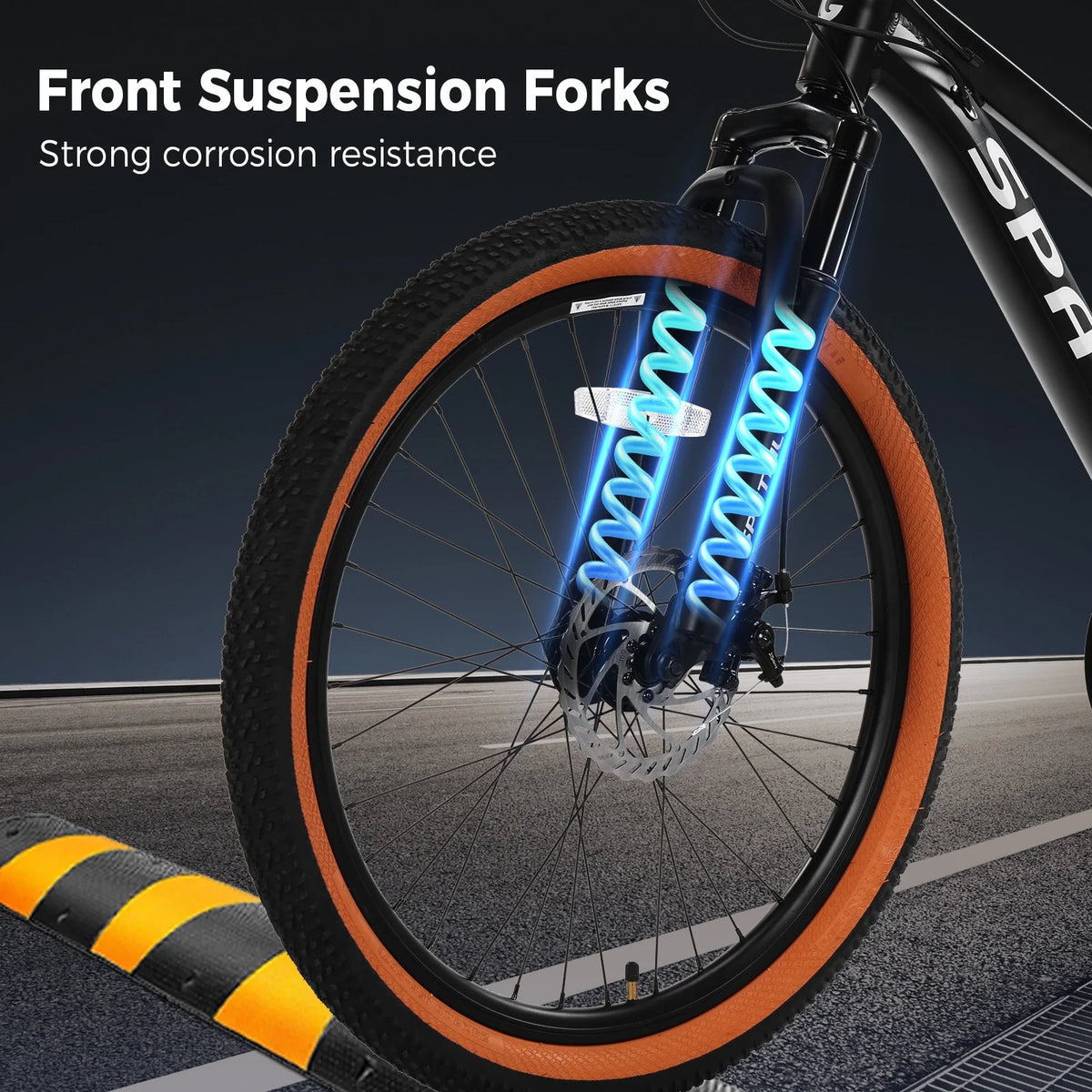 SPATIAL 24/26/27.5/29 inch Mountain Bike,8/21 Speed Lightweight Aluminum Magensium Frame Mountain Bicycle,Fits Men Women Teenagers Adult Disc Brake MTB Bicycle