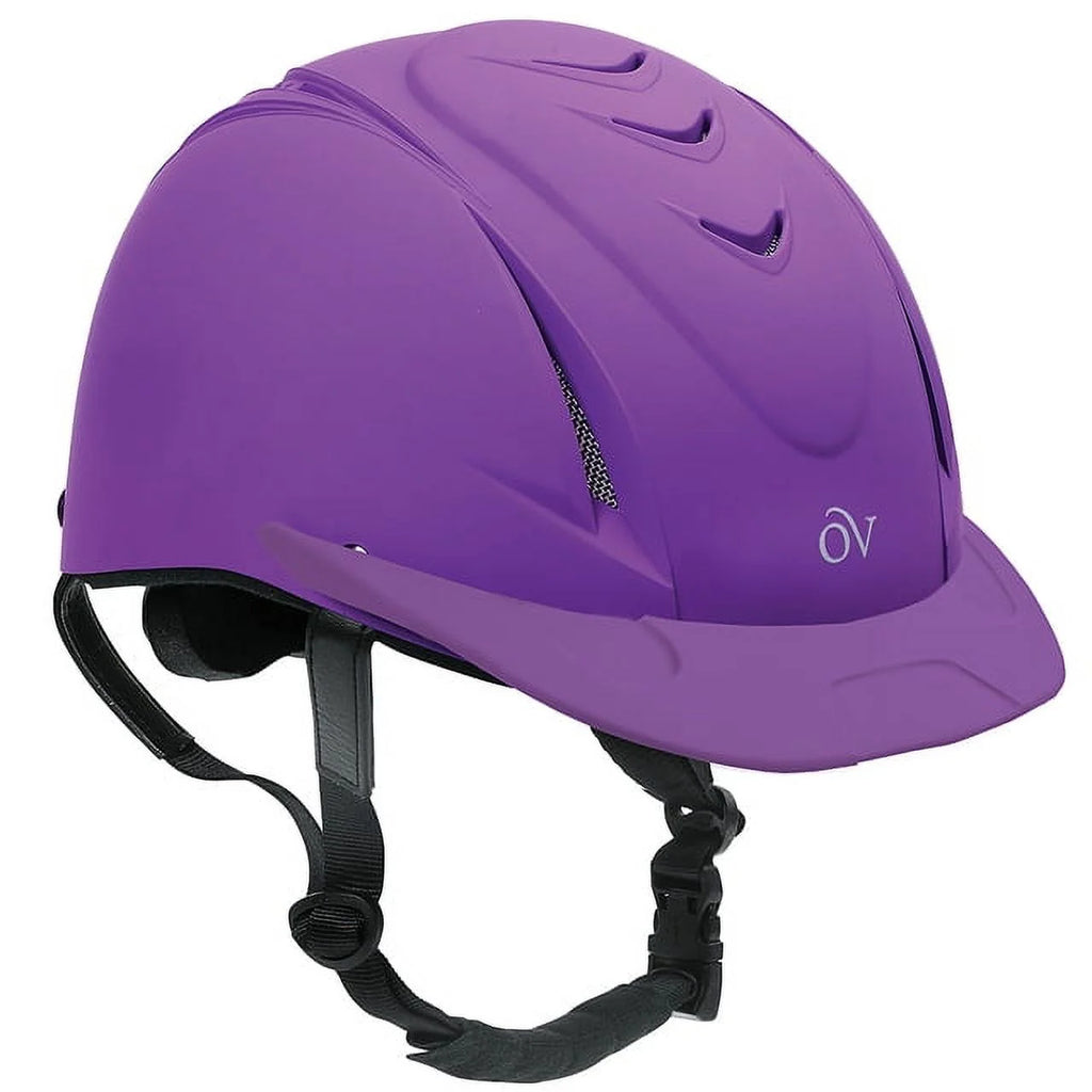Ovation Deluxe Schooler Helmet Medium and Large, Black