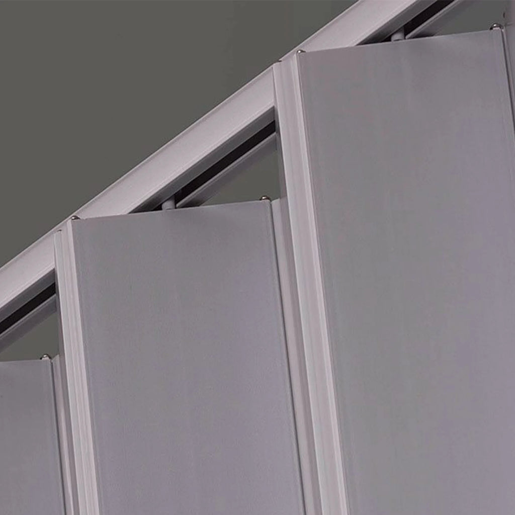 LTL Home Products EL4880S Spectrum Elite Vinyl Accordion Door, Elite Silver