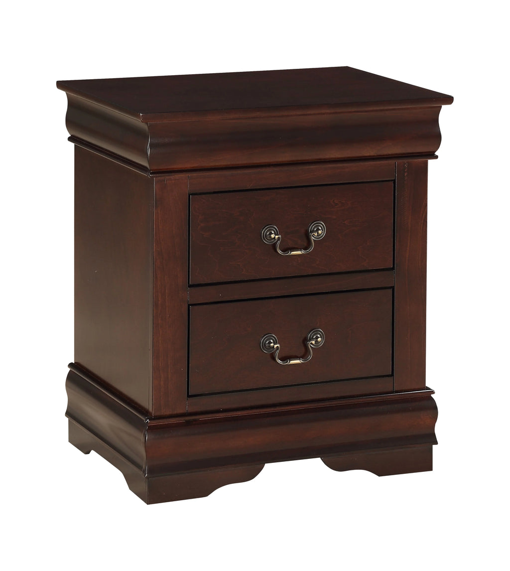 Crown Mark Louis Philip Cherry Night Stand